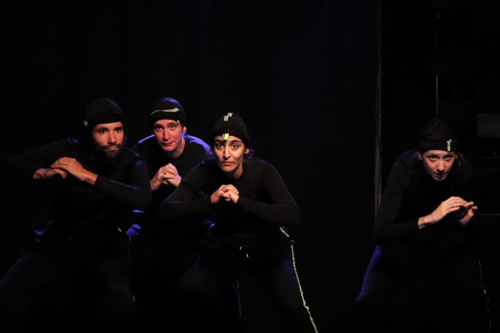 Comédiennes et comédiens de Zermos spectacle d'improvisation de la compagnie des Sémillants à La Fabrique à Impros Nantes
